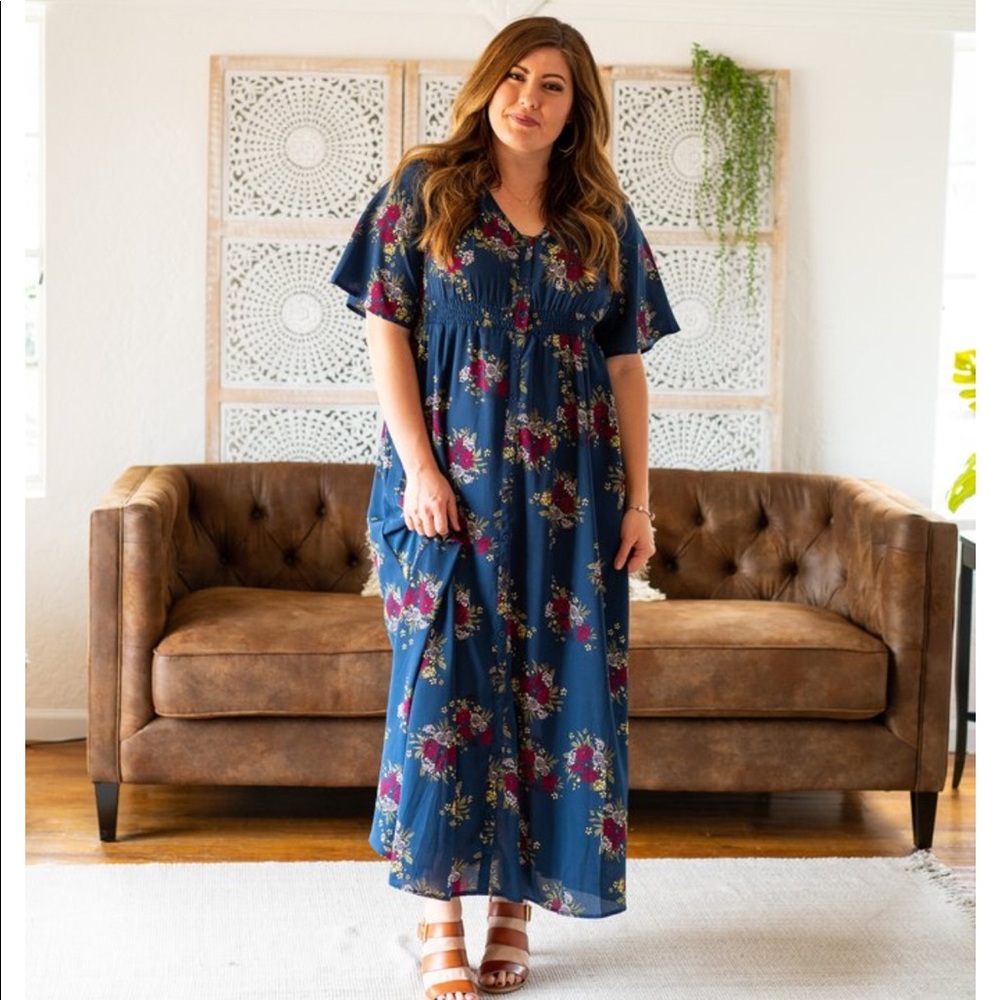 NWT WREN & IVORY maxi dress